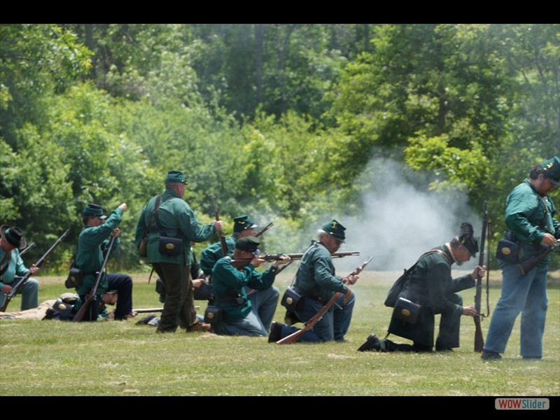 Fenian Raid Battle Reenactmet 19