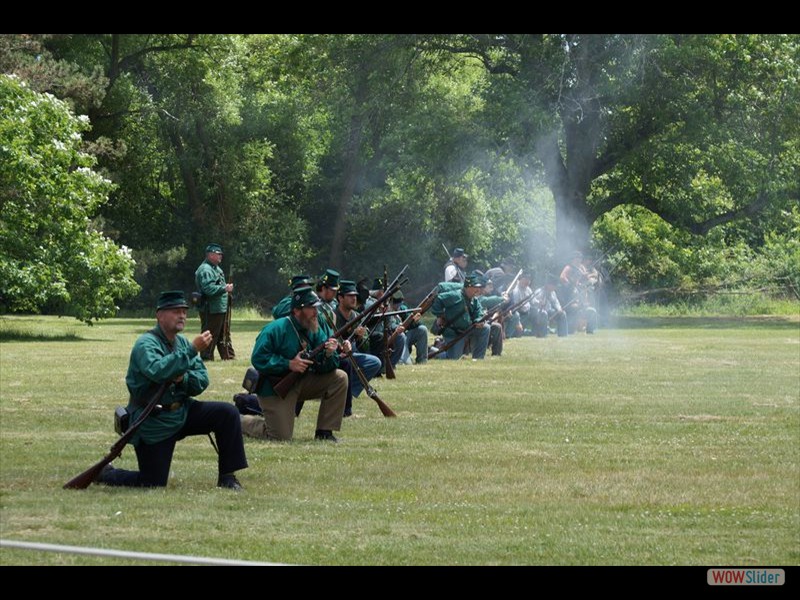 Fenian Raid Battle Reenactmet 20