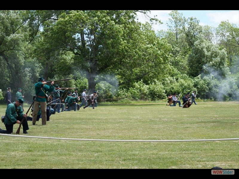 Fenian Raid Battle Reenactmet 21