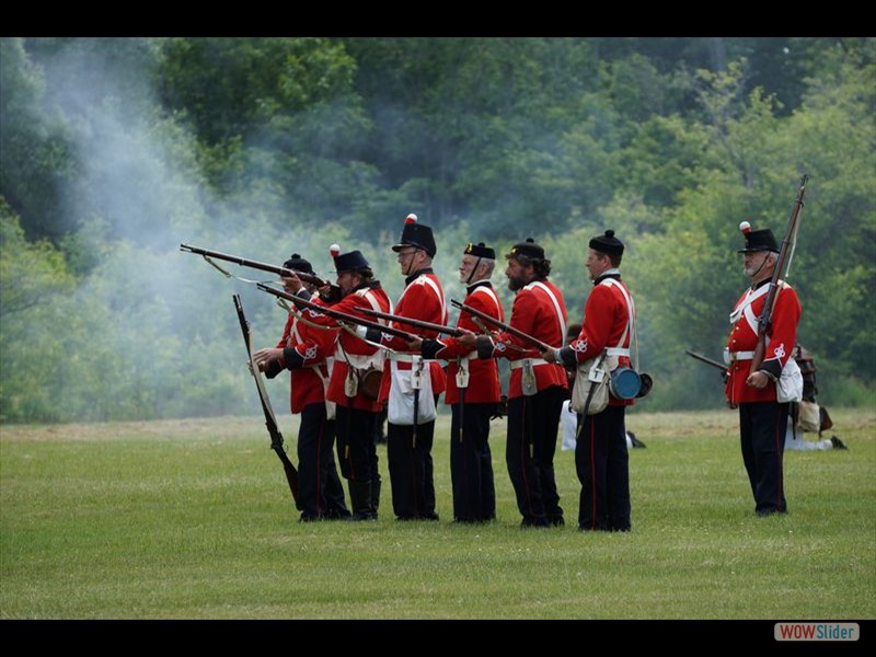 Fenian Raid Battle Reenactmet 22