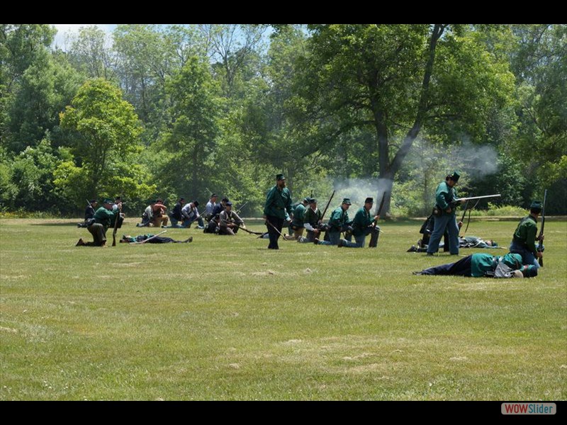 Fenian Raid Battle Reenactmet 25
