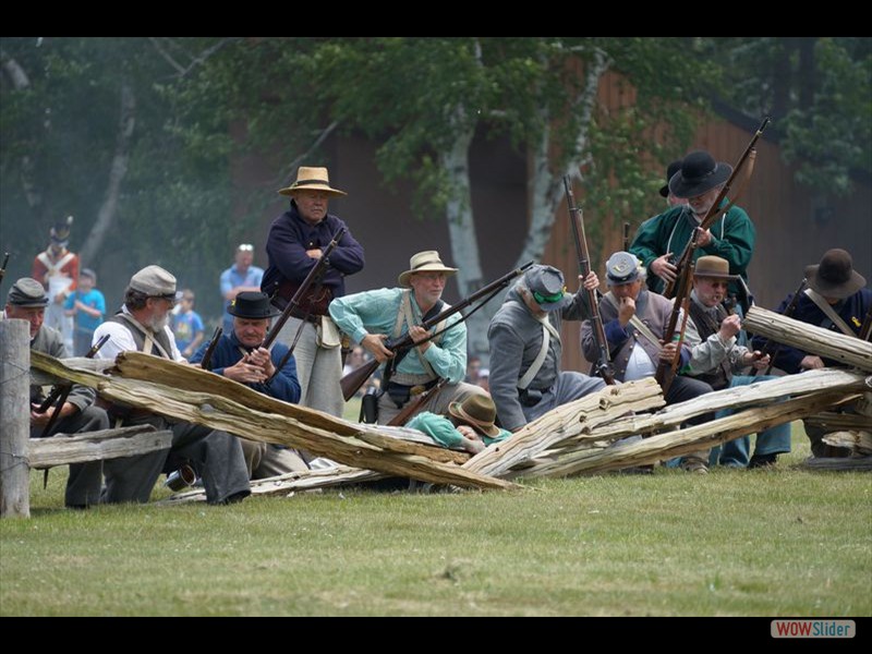 Fenian Raid Battle Reenactmet 29
