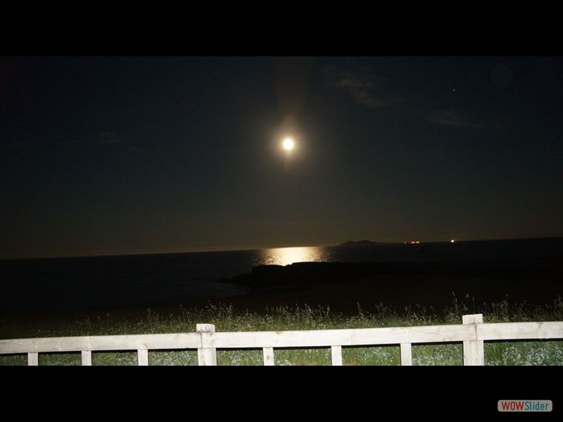 Moonlight Over Entry Island and Cap-Alright